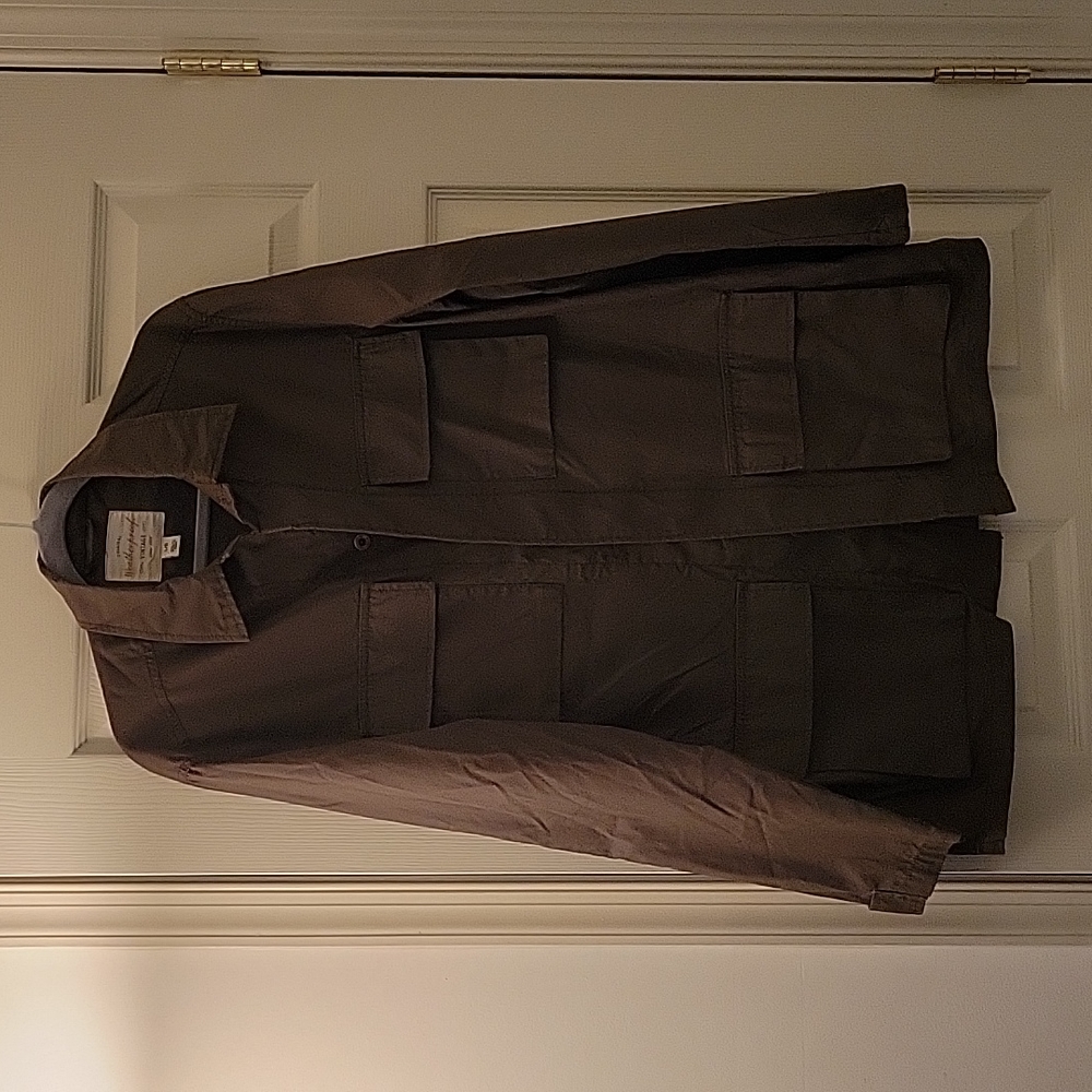 WEATHERPROOF Vintage men's olive green lightweight jacket size large